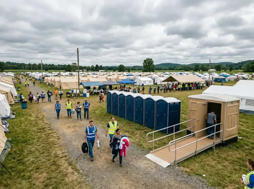 disaster-relief-camp-restrooms-010 — frequently asked questions, Dumpster & Portable Bathrooms Rental in Randleman, NC